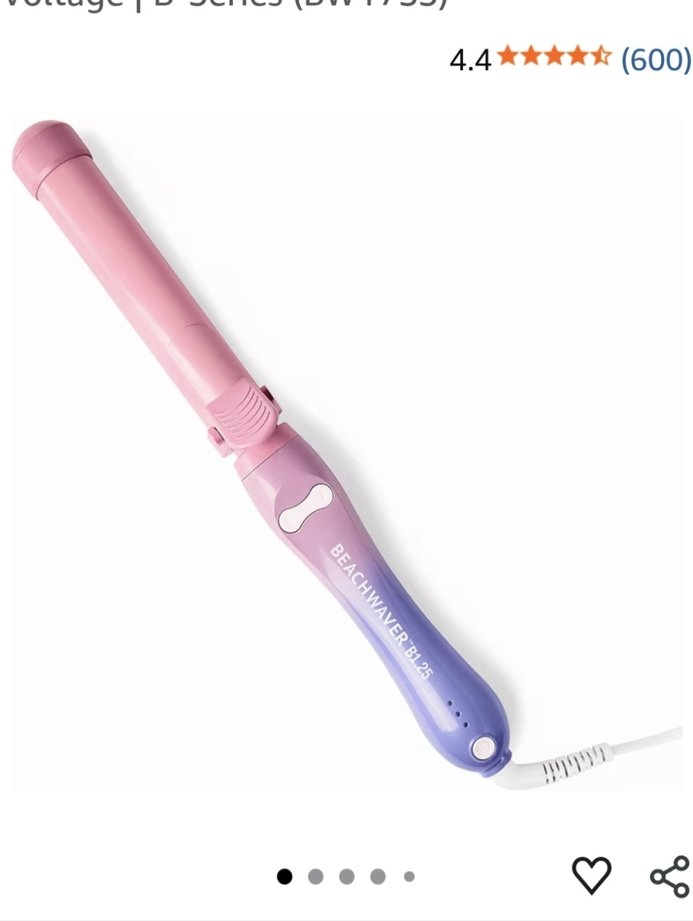 Beachwaver B1 Hair Tool - Rotating